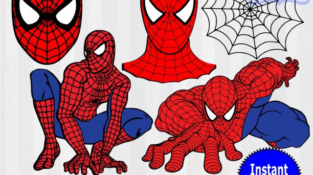 spiderman svg 7