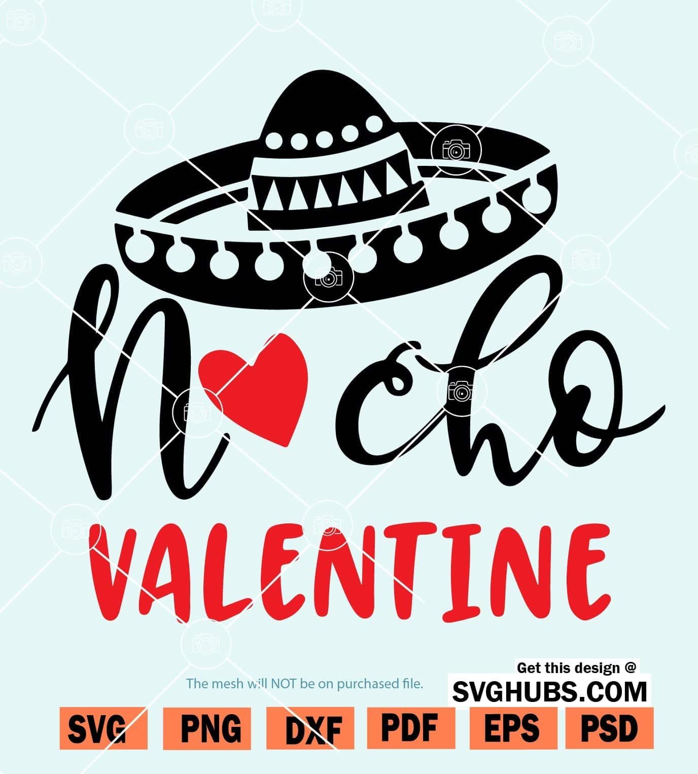 Nacho Valentine SVG 01