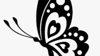 26 262727 side butterfly svg hd png download