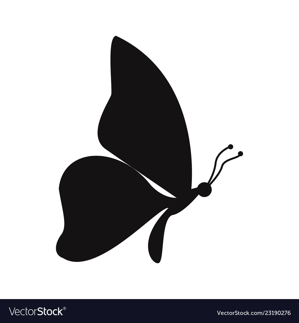 butterfly icon vector 23190276