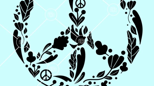 Peace sign svg