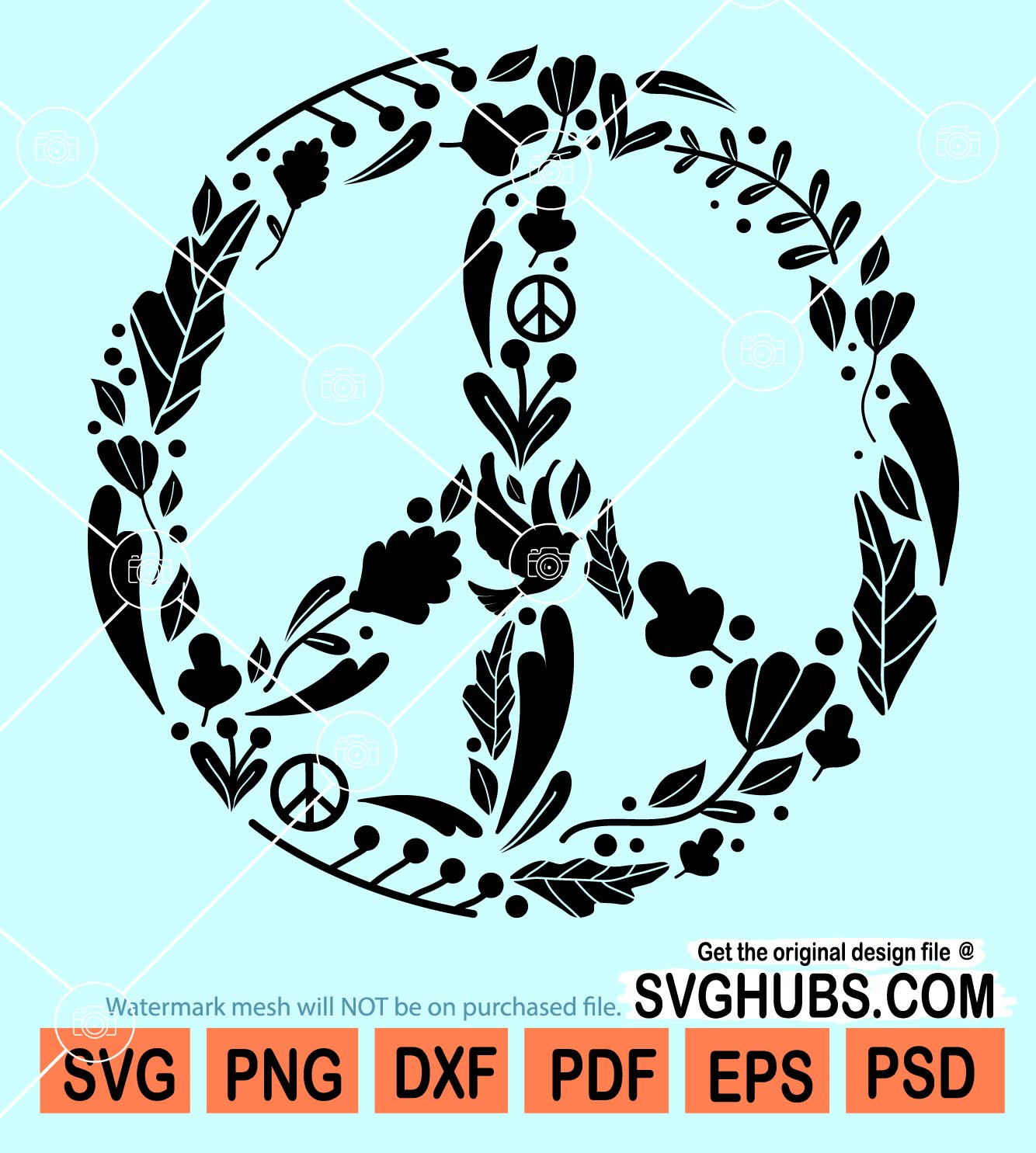 Peace sign svg