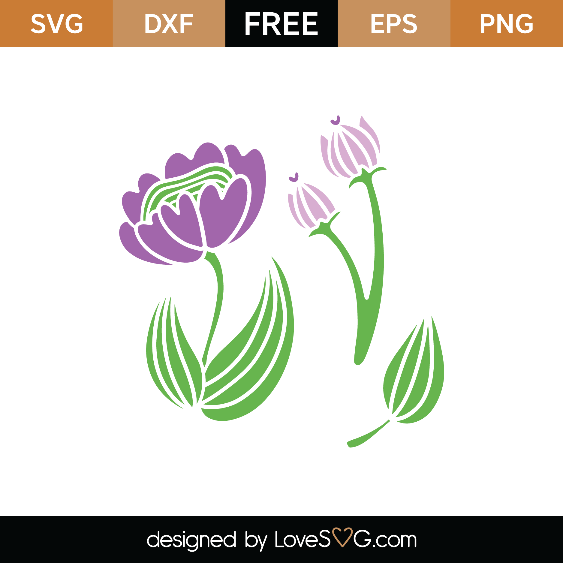 Flowers SVG Cut File 9369