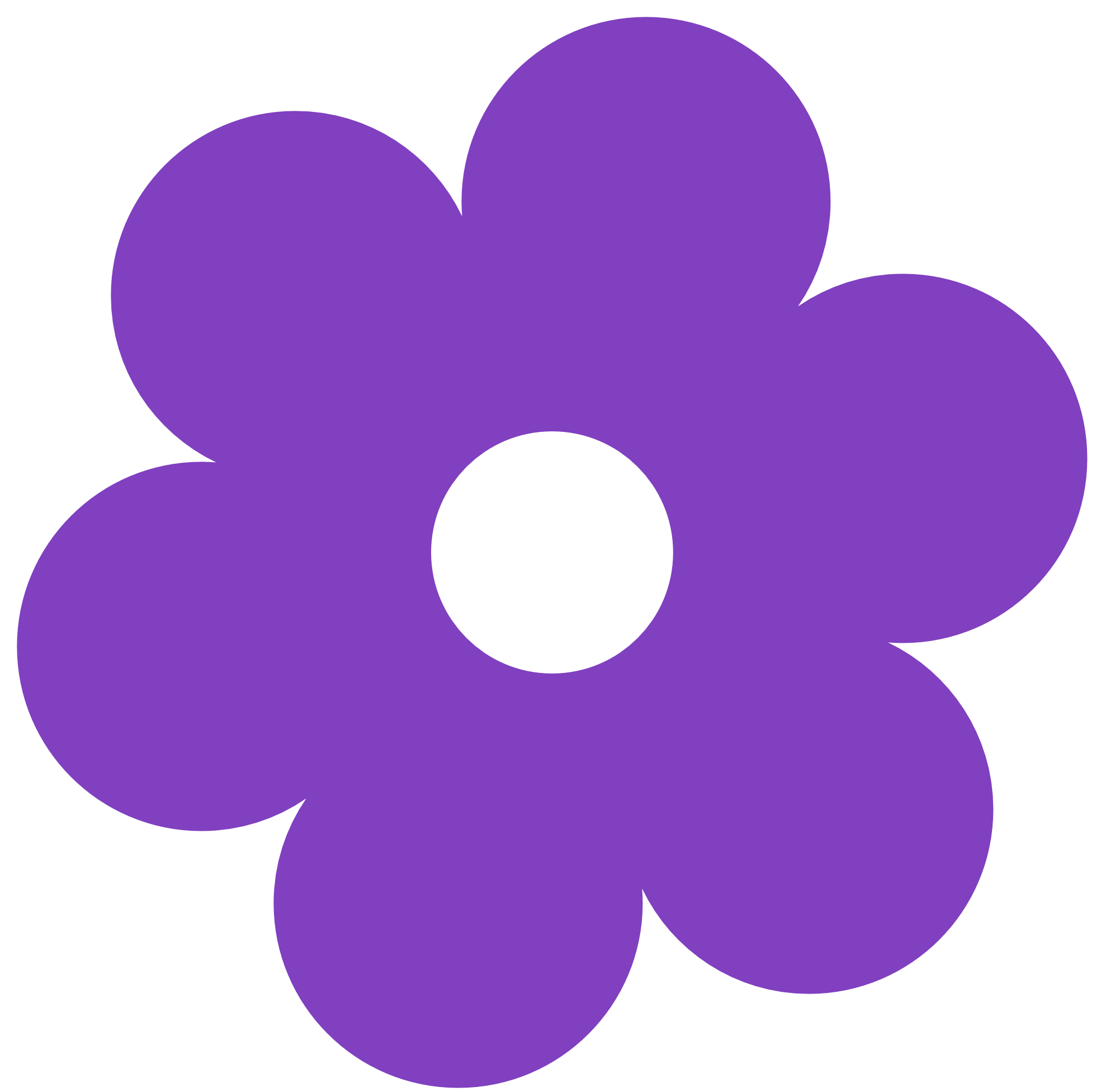 purple flower svg 14